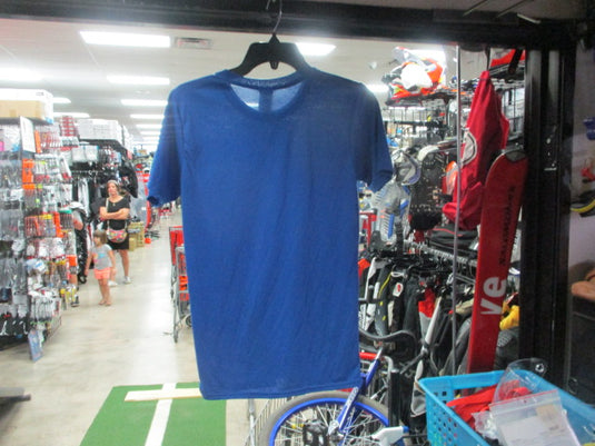 Used Gildan Blue T-Shirt Size Small