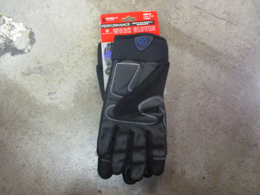 Zero Friction Work Gloves Men's One Size Blue / Black