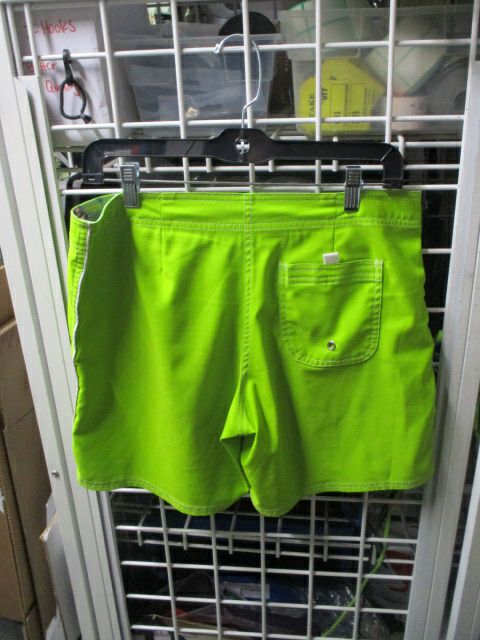 Load image into Gallery viewer, Used Mysterioso Green Swim Trunks Size 6
