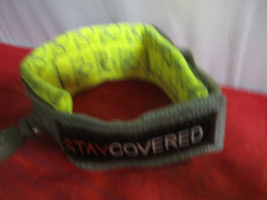 Used Stay Covered Yellow Surfboard Leash