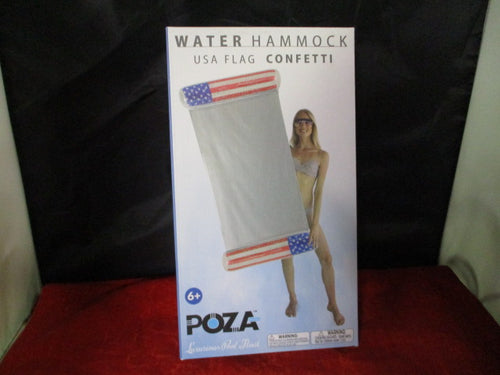 New Poza USA Flag Water Hammock - 56