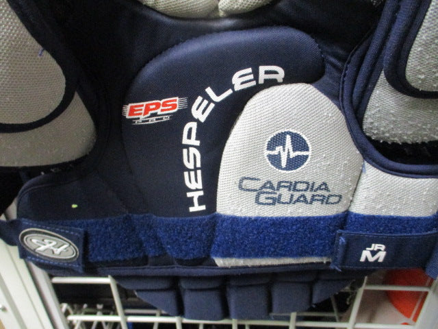 Load image into Gallery viewer, Used Hespeler EPS Pro Hockey Shoulder Pads Youth Size Medium
