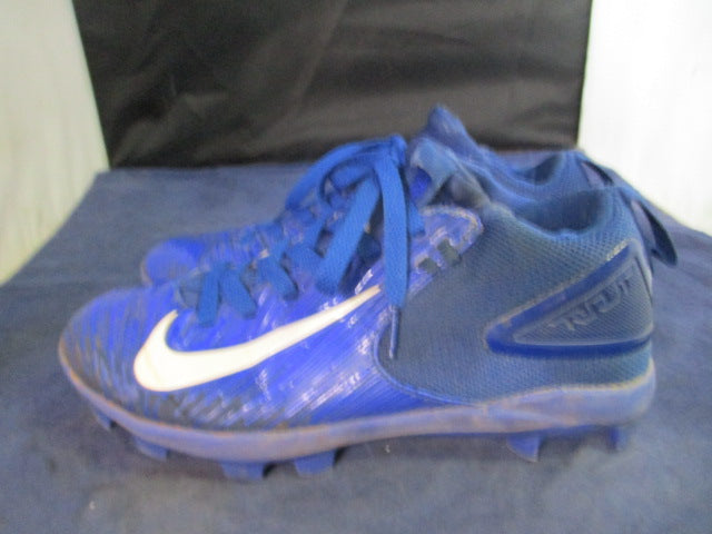 Load image into Gallery viewer, Used Nike Trout Baseball Cleats Size 6 Royal Blue
