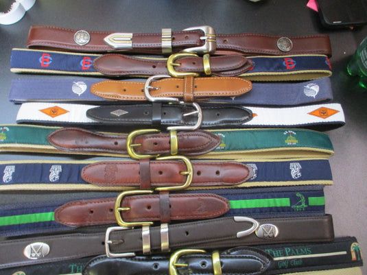 YRI Golf Belt Assorted Sizes / Colors