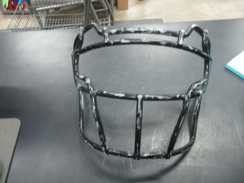 Used Football Helmet Face Guard Black