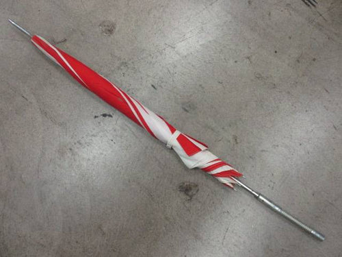 Used Red/White Golf Umbrella