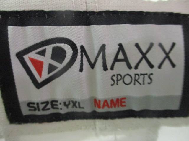 Load image into Gallery viewer, Used Maxx Sports Bandits Yth XL White FOOTBALL Pant
