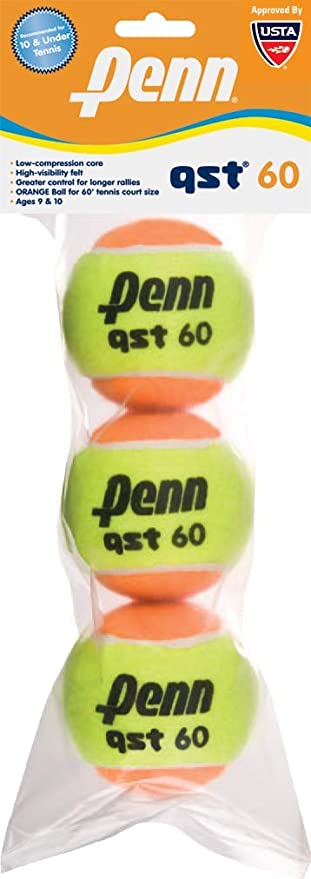 Load image into Gallery viewer, New Penn QST 60 Tennis Balls - 3 Pack
