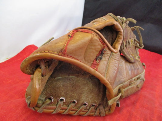 Used Vintage Rawlings GJ99 Mickey Mantle Leather Glove