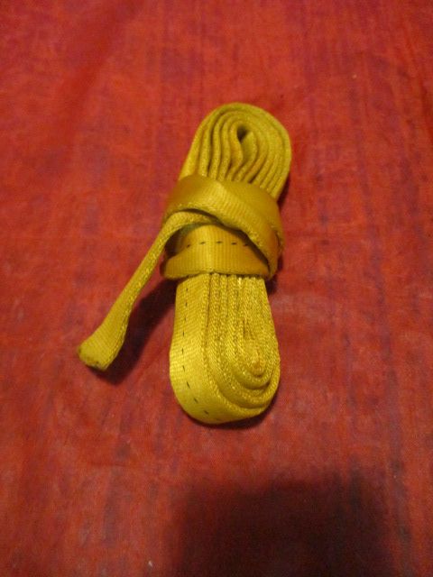 Load image into Gallery viewer, Used Yellow Nylon Sling Rope 6 Ft

