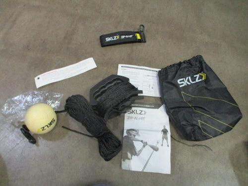 Used SKLZ Zip-N-Hit Guided Pitch & Return Trainer