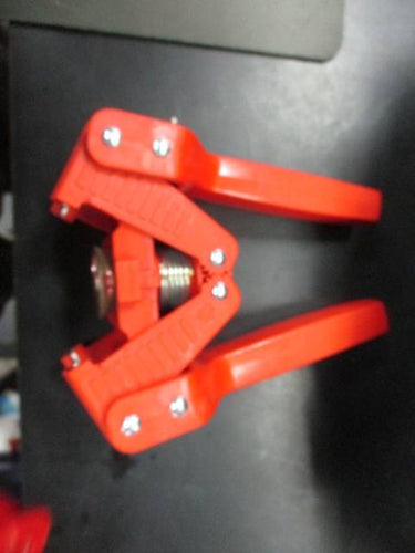 Red Bottle Capper Tool for home beer or soda pop bottling made in Italy