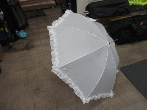 White TOTES UMBRELLA