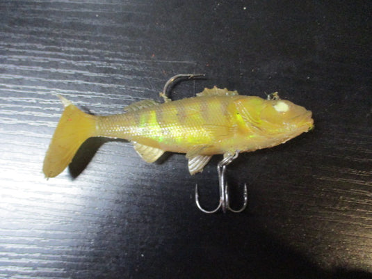 Used Huddleston Deluxe 68 Special Swimbaits (Top Hook) - Yellow Perch