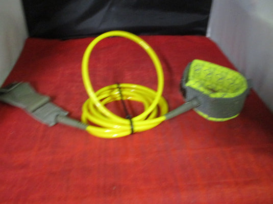 Used Stay Covered Yellow Surfboard Leash