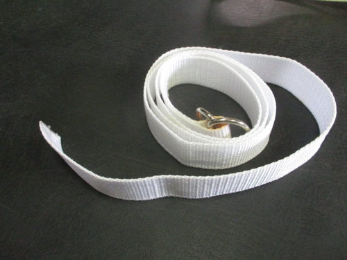 Used White Football Belt