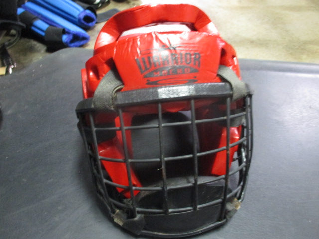 Load image into Gallery viewer, Used Warrior Macho Red Foam Headgear w/ Mask Size Large
