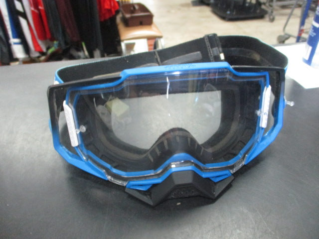 Load image into Gallery viewer, Used 100% Armega Motocross Goggles - Blue
