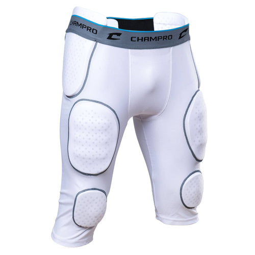 New Champro Formation 7 Pad Compression Girdle White Adult Large