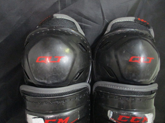 Used CCM QLT 230 10" Hockey Shin Pads Size