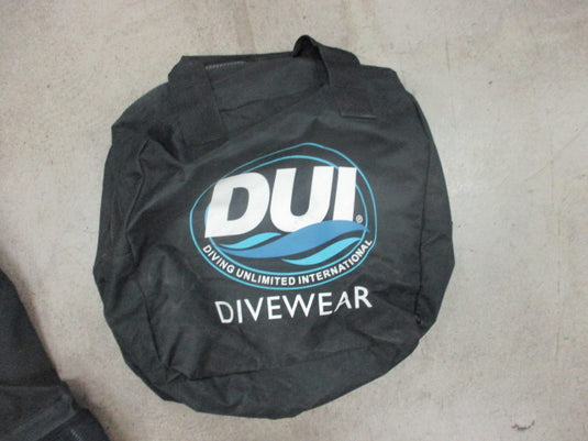 Used DUI TLS Army Drysuit Size XL W/ Bag (Rubber Wrist Seals Dry Rotted)