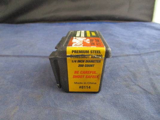 Used Daisy Premium Steel Slingshot Ammo 1/4" Diameter