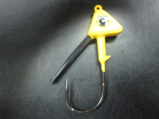 Used Yellow Weighted Eye Jig