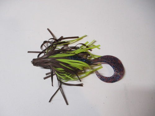 Used Brown Skirted Grub Tackle