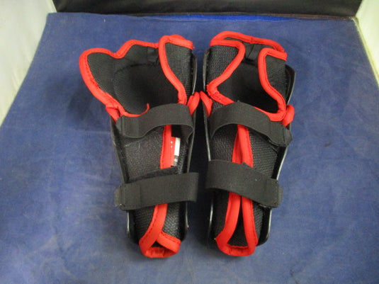 Used CCM Jetspeed 8" Junior Hockey Shin Pads