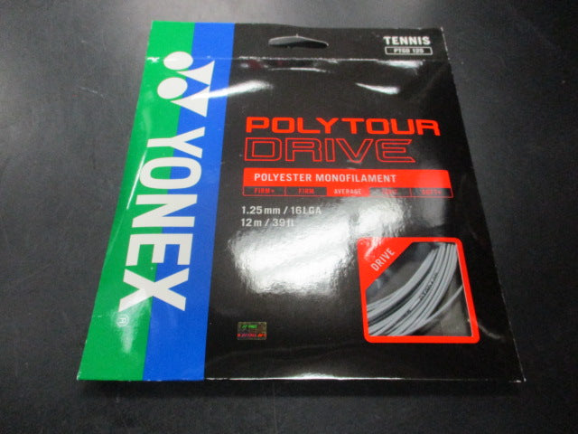 Load image into Gallery viewer, Yonex Poly Tour Drive 1.25mm /16LGA PTGD 125 Tennis Racquet String

