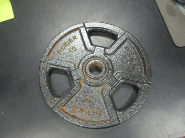 Load image into Gallery viewer, Used Weider 10lb Standard Weight Plate
