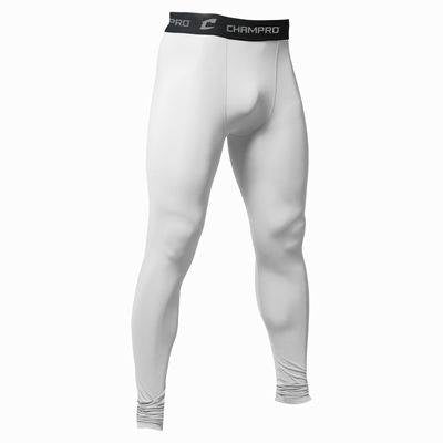 New Champro White Compression Tight Youth Small