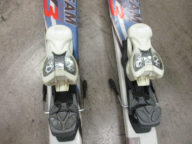 Load image into Gallery viewer, Used Axis Team Carve V3 Downhill Skis 110cm With Marker 4.5 Bindings
