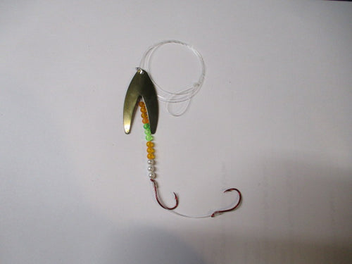 Used Orange Dakota Spinner Lure