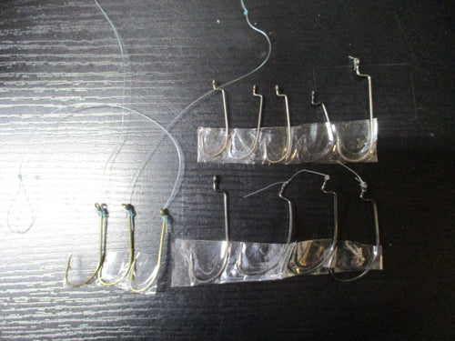 Used 12 Piece Fishing Hooks