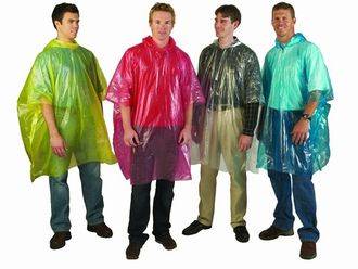 New Texsport Emergency Poncho - Clear