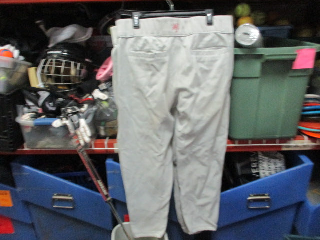 Load image into Gallery viewer, Used Victory Grey Baseball Pants Size 34
