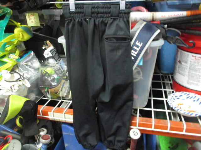 Load image into Gallery viewer, Used Wilson Black Baseball Pants Size Youth Large
