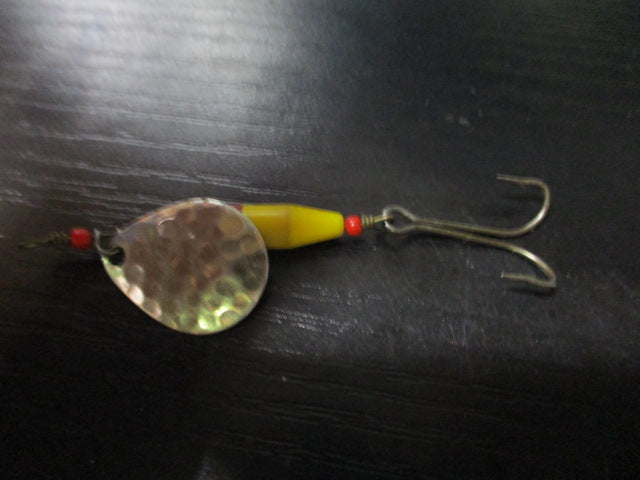 Load image into Gallery viewer, Used Red &amp; Yellow Spinner Lure
