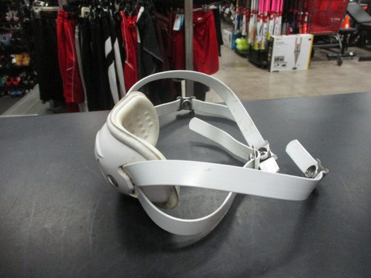 Used White Hard Cup Chinstrap