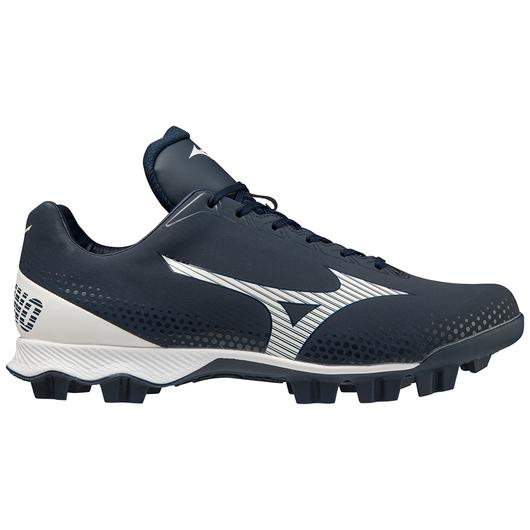 Load image into Gallery viewer, New Mizuno Wave LightRevo Baseball Cleats Navy Men&#39;s Size 11.5
