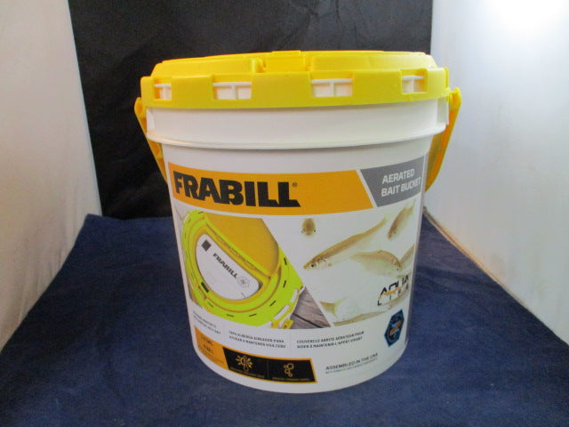 Load image into Gallery viewer, Used Frabill Aerated Bait Bucket
