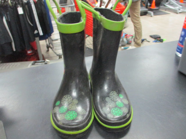 Load image into Gallery viewer, Used Teenage Mutant Ninja Turtles Rain Boots kids Size 9-10
