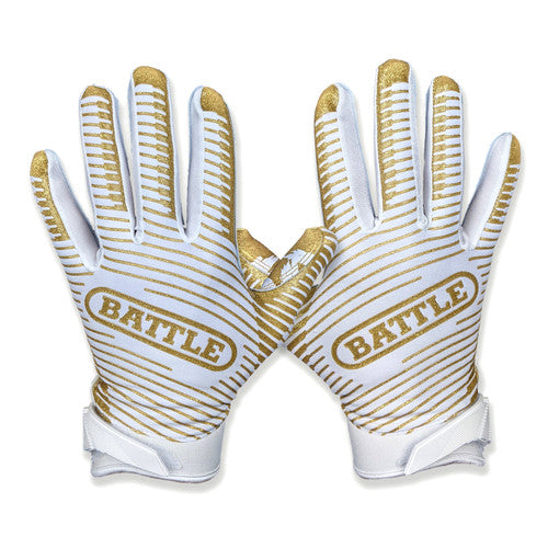 Load image into Gallery viewer, New Battle Palm Print &quot; Filthy Rich&quot; Football Reciver Gloves - Adult Medium
