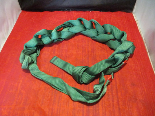 Used Green Nylon Sling Rope 26 feet