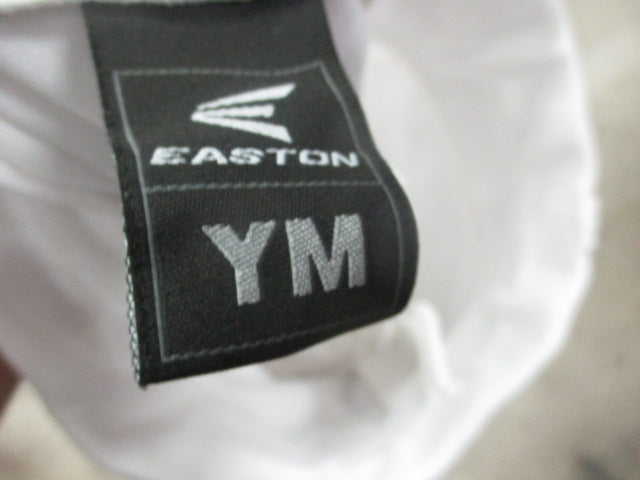 Load image into Gallery viewer, Used Easton White Elastic Bottom Baseball Pants Youth Medium
