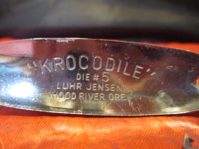 Load image into Gallery viewer, Used Krocodile Die#5 Luhr Jensen Hood River Ore.
