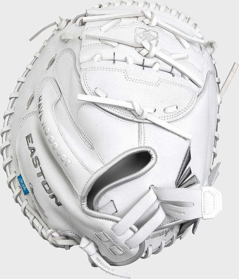 Load image into Gallery viewer, New Easton Schroeder MYWHY 33&quot; Fastpitch Catcher&#39;s Mitt / Glove - RHT
