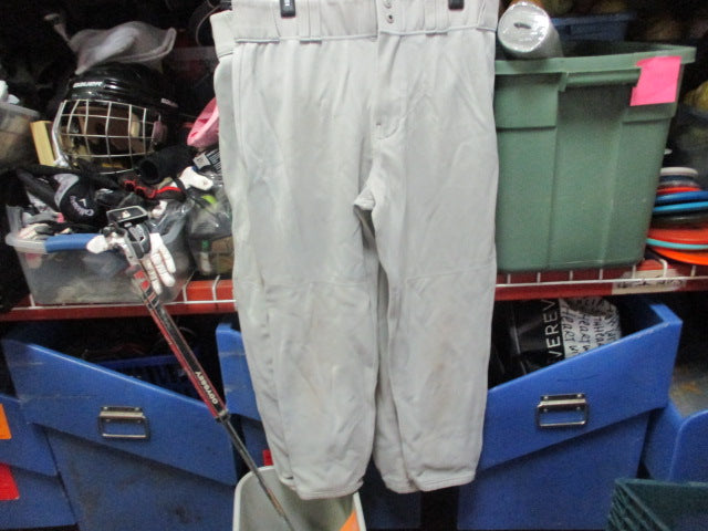 Load image into Gallery viewer, Used Victory Grey Baseball Pants Size 34
