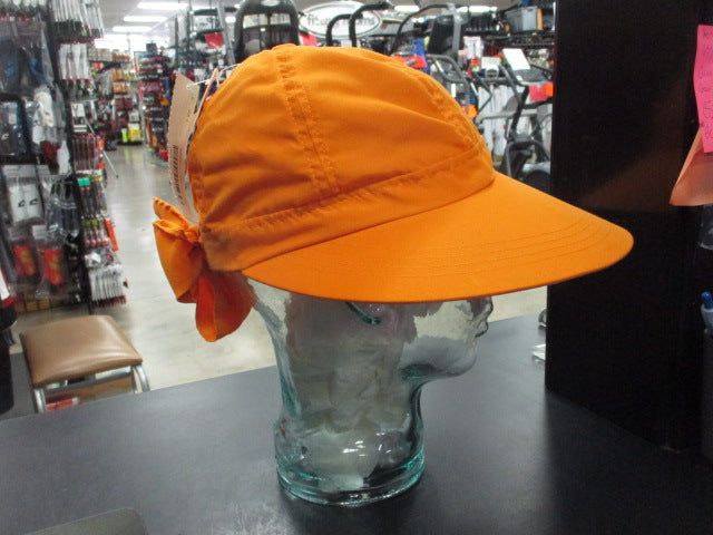 Load image into Gallery viewer, DPC Tropical Trends Microfiber Face Saver Orange Hat
